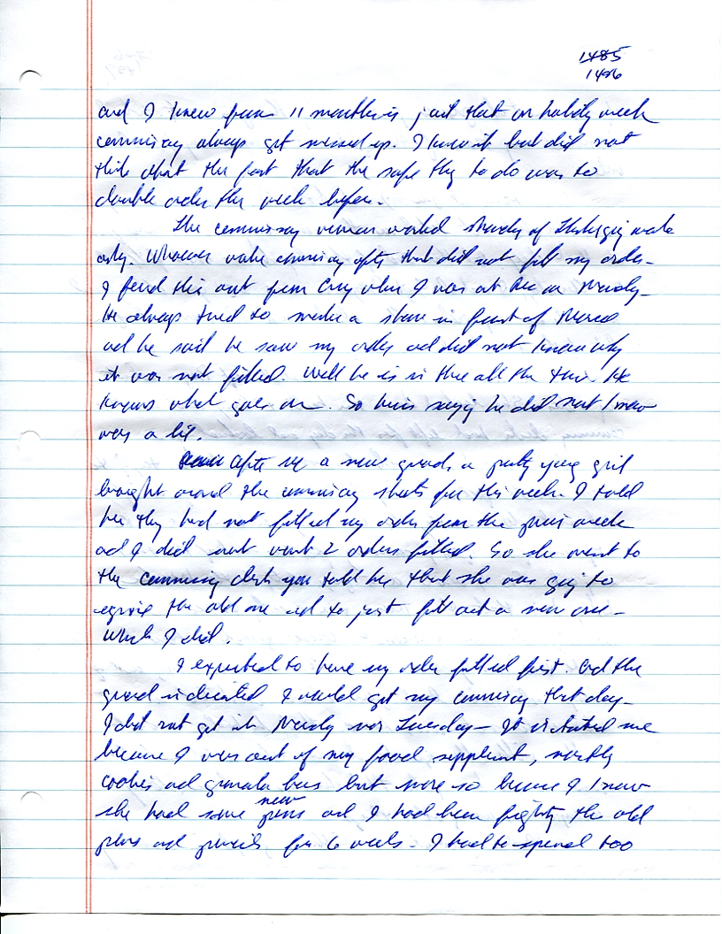 Dr John WorldPeace 2008 Prison Journal